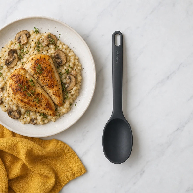 כף הגשה סיליקון 33 ס"מ Cook Joy אפור | כף הגשה סיליקון 33 ס"מ Cook Joy אפור | Food Appeal