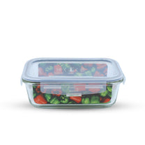 כלי אחסון זכוכית מלבנית מחוסמת 1520 מ"ל GLASS CLOC