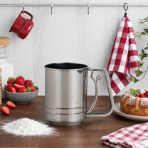 נפת נירוסטה עם ידית Cook Joy 15.3X13.2 | נפת נירוסטה עם ידית Cook joy 15.3X13.2 | Food Appeal