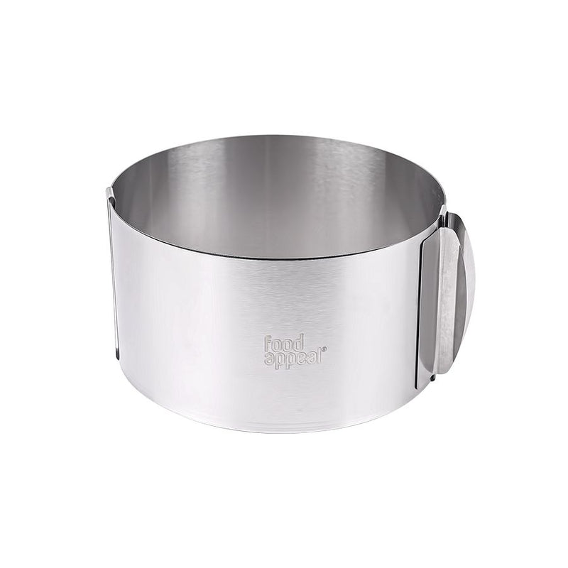 רינג אפייה נירוסטה מתכוונן Cook joy 30X8.5 ס"מ