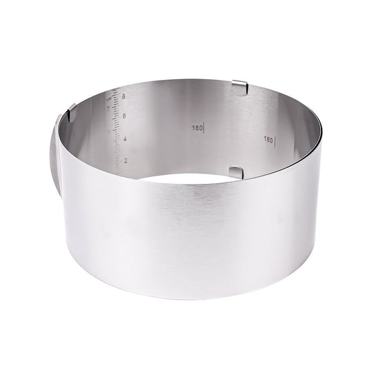 רינג אפייה נירוסטה מתכוונן Cook joy 30X8.5 ס"מ