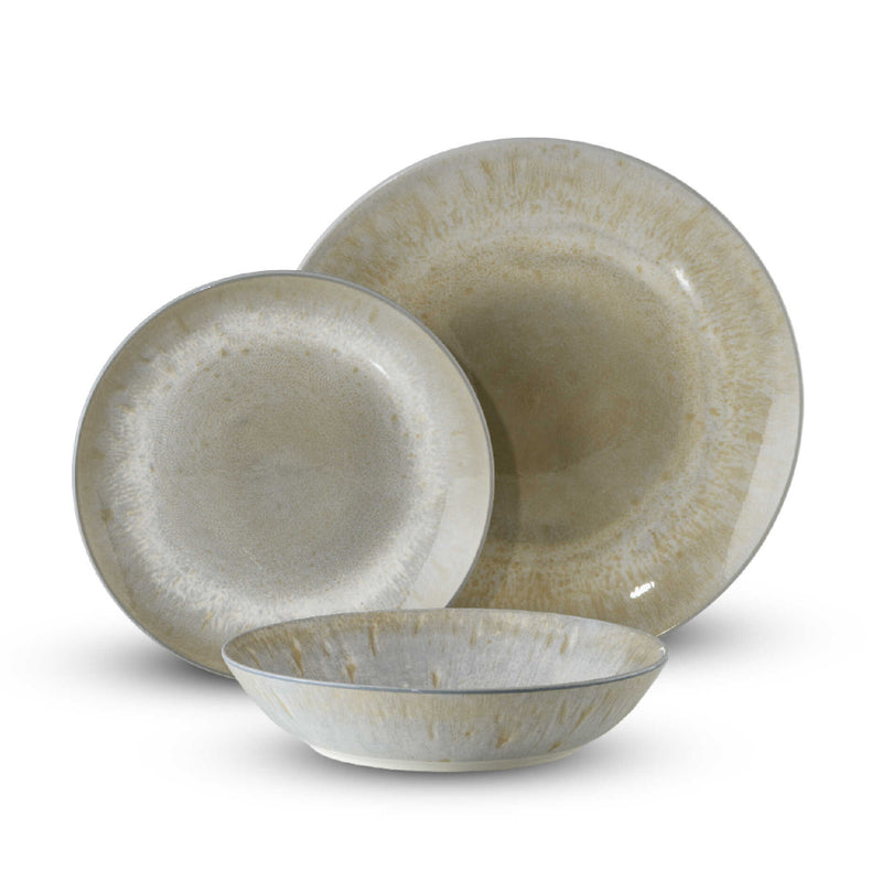 סט 18 חלקים פורצלן BATIK CREAM