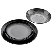 סט 18 חלקים פורצלן BATIK BLACK