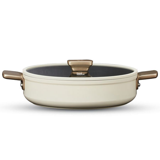 סוטאז' 32 ס"מ ENIGMA NONSTICK ליטר קרם ידיות שמפניה
