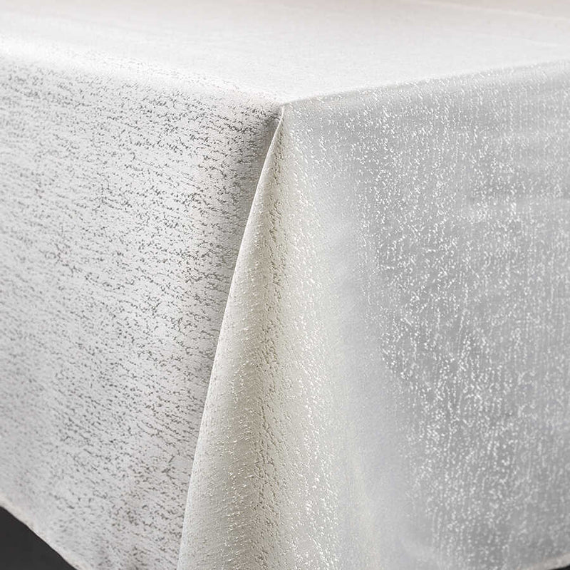 מפת ג'קארד מהודרת 155*350 ס"מ KATHRIN OFFWHITE
