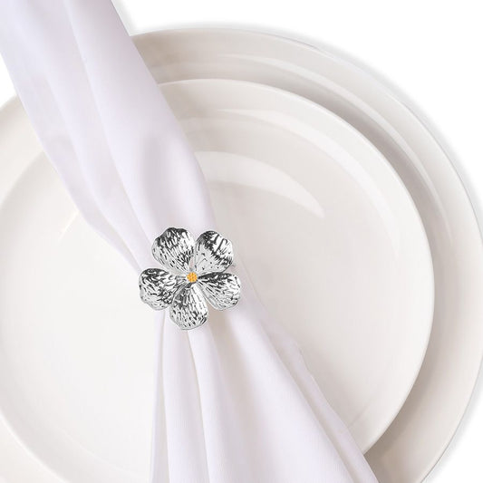 חבק למפית SILVER FLOWER
