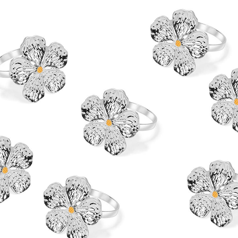 חבק למפית SILVER FLOWER