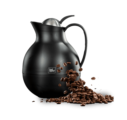 תרמוס כד מהודר 1 ליטר COFFEE COLLECTION BELLY שחור
