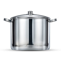 סיר ענק 32 ס"מ, 18 ליטר  MEGA Stainless Steel Stockpot SELECT