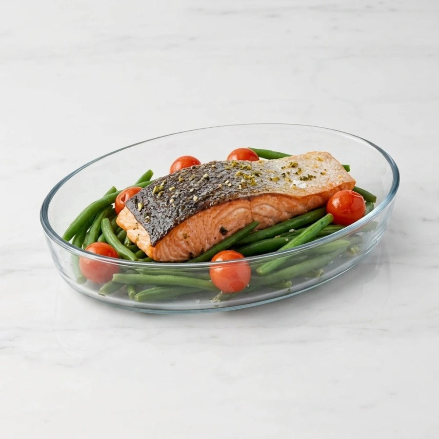 תבנית אובלית להגשה ולתנור 2.0 ליטר OVEN TO TABLE 30.1X20.9X6.3 | תבנית אובלית להגשה ולתנור 2.0 ליטר OVEN TO TABLE | Food Appeal