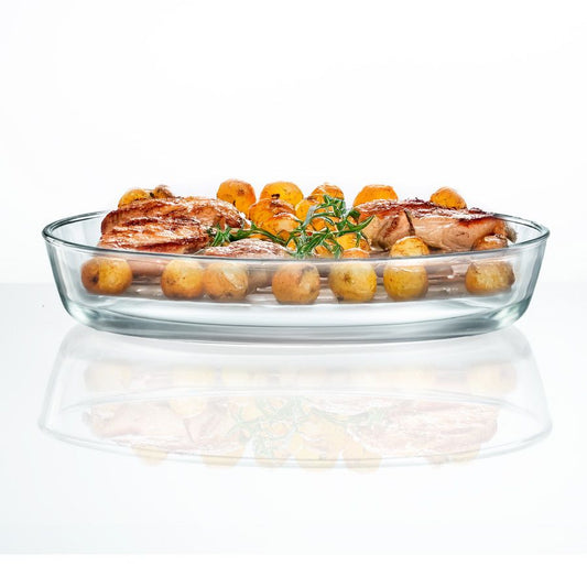 תבנית אובלית להגשה ולתנור 2.4 ליטר OVEN TO TABLE